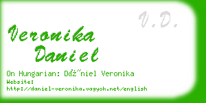 veronika daniel business card